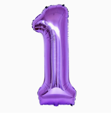 Additional 32" Number Balloons