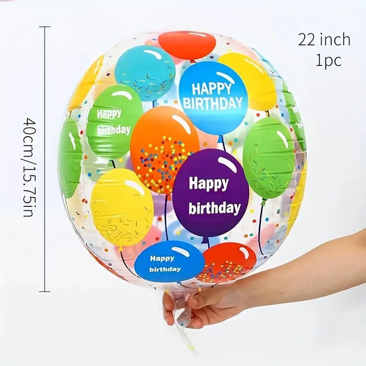 Happy Birthday Balloons 22 inches