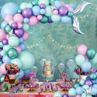 Mermaid Balloon Garland Arch Kit