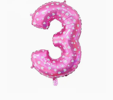 32" Number Balloons