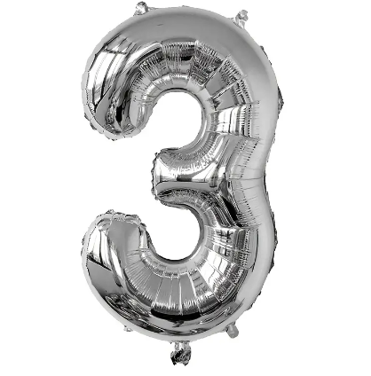 32" Number Balloons