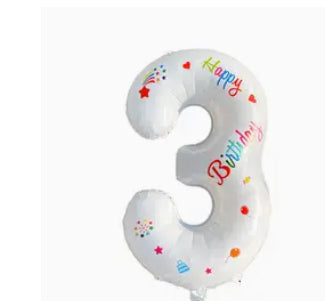 32" Number Balloons