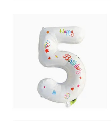 32" Number Balloons